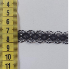 Мереживо капронове 1,5 см чорне