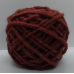 Вовняна пряжа. (шнур) Колір: бордовий