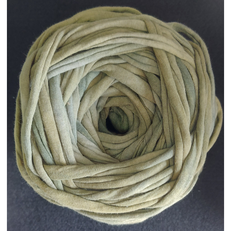 Трикотажна пряжа. Колір: хаки меланж