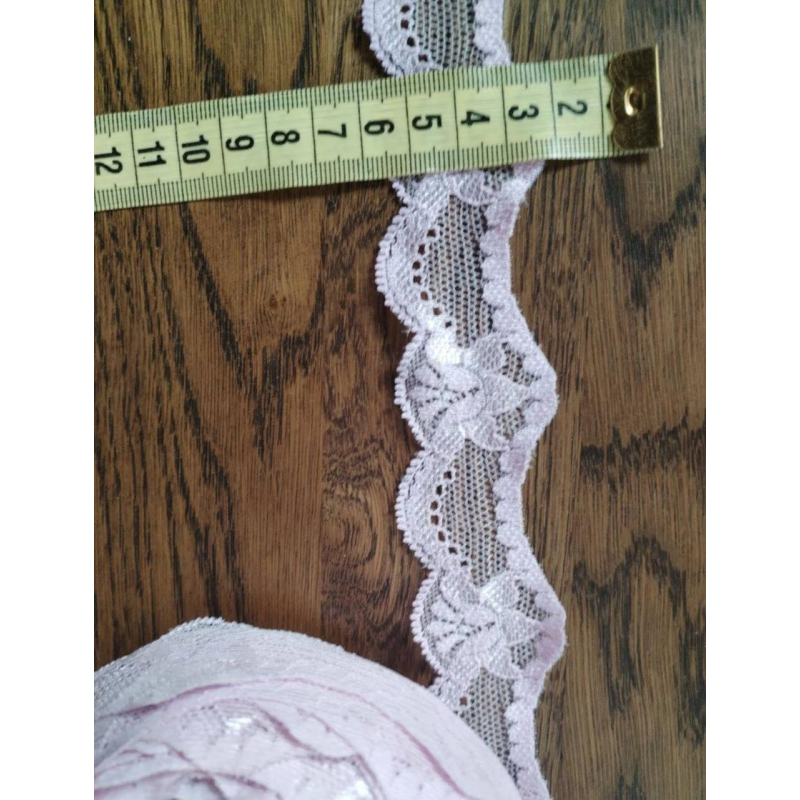 Мереживо еластичне, ширина 2,5 см блакитне Мереживо еластичне, ширина 2,5 см блакитне