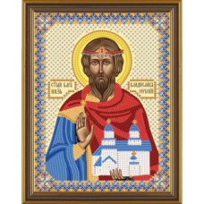 Набір для вишивання бісером ікони. Свята. Владислав Сербський.