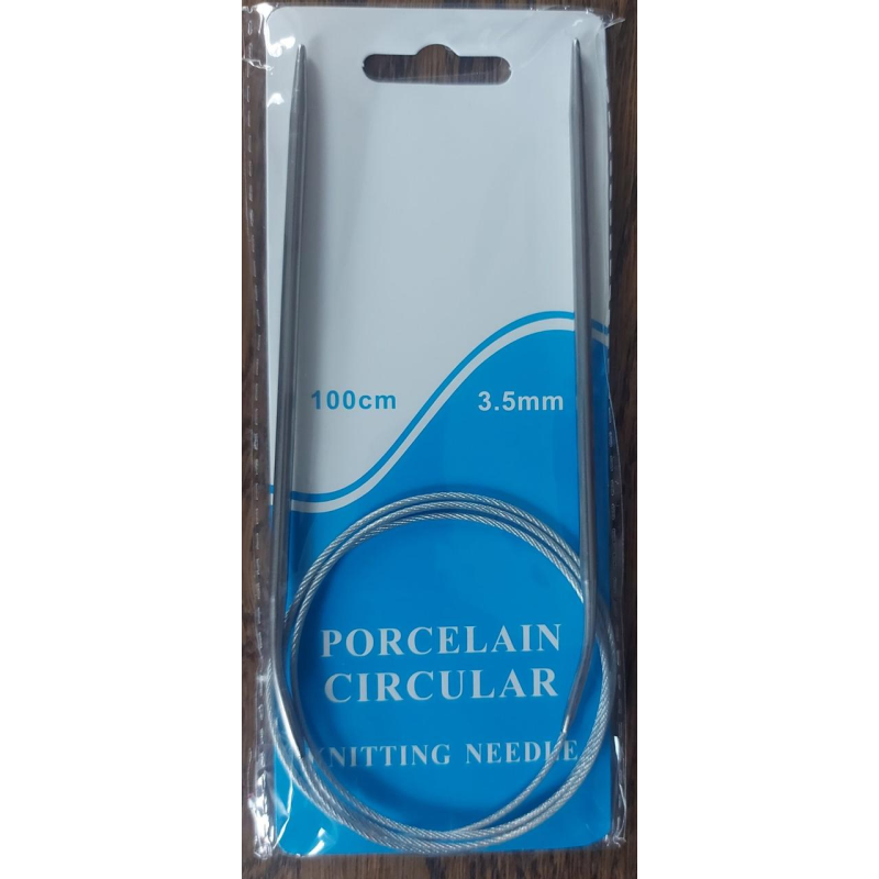 Спиці для в“язання на тросику No3,5 сталеві Спиці для в“язання на тросику No3,5 сталеві