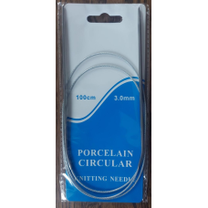 Спиці для в“язання на тросику No3 сталеві 100 см