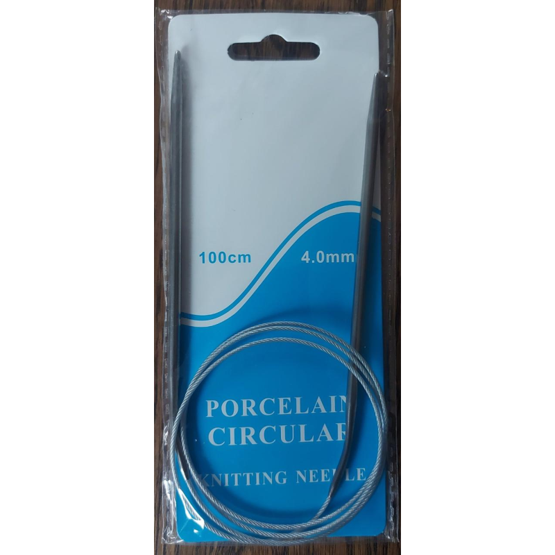 Спиці для в“язання на тросику No4 сталеві 100 см Спиці для в“язання на тросику No4 сталеві 100 см