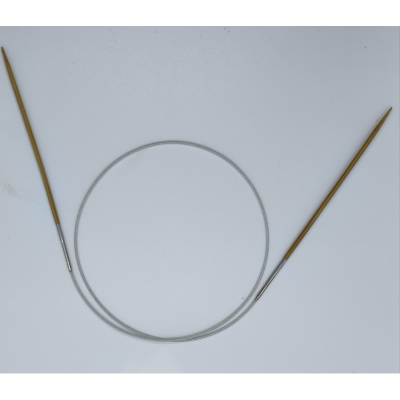 Спиці бамбукові на волосіні 3.00 мм 80 см