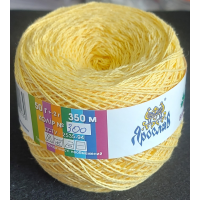Пряжа бавовняна Ярослав 350 м. Колір: жовтий