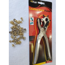 Пристрій для встановлення люверсів