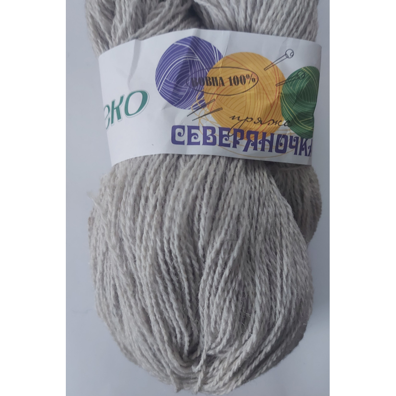 Пряжа Северня сіра