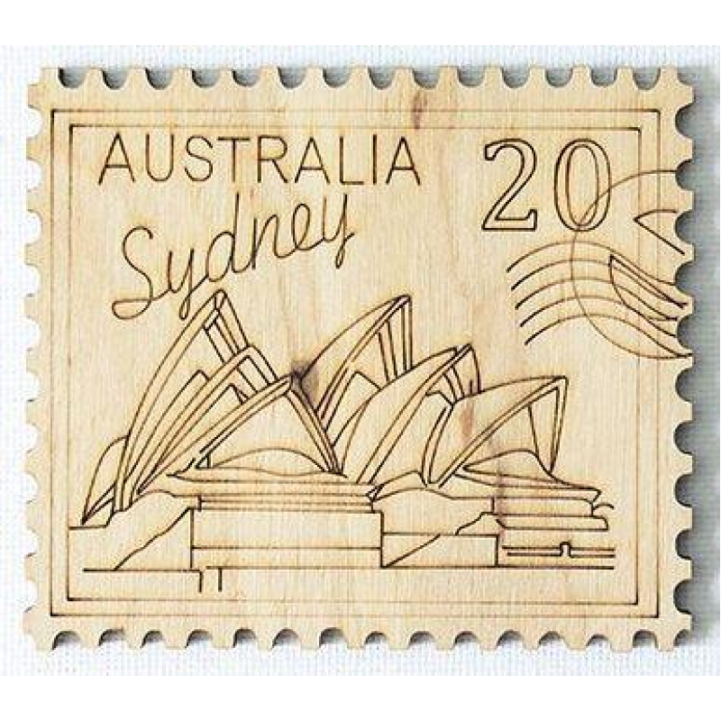 Розмальовка на фанері, Магніт на холодильник Марка 5.