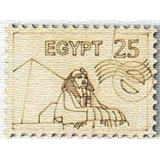 Розмальовка на фанері, Магніт на холодильник Марка Єгипетський.