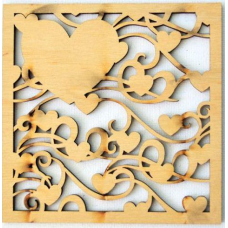 Заготівка фанерна, Підставка No9.