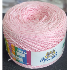 Пряжа бавовняна Ярослав 350 м. Колір: рожевий