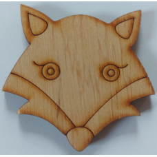 Розмальовка на фанері, Заготівка фанерна. Лиса.