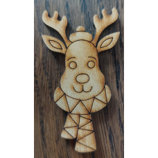 Розмальовка на фанері, Заготівка фанерна. Олень. 1шт