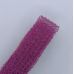Сітка гофрована з люрексом для бантів 4 см. Малинова