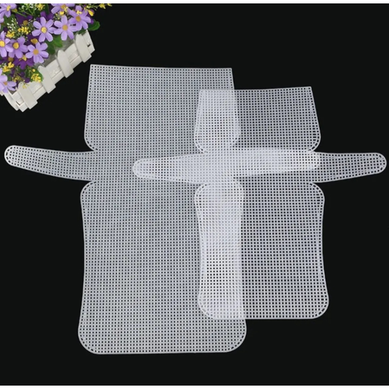 Канва для вишивання хрестиком пластикова для сумки