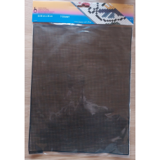 Канва для вишивання хрестиком пластикова чорна