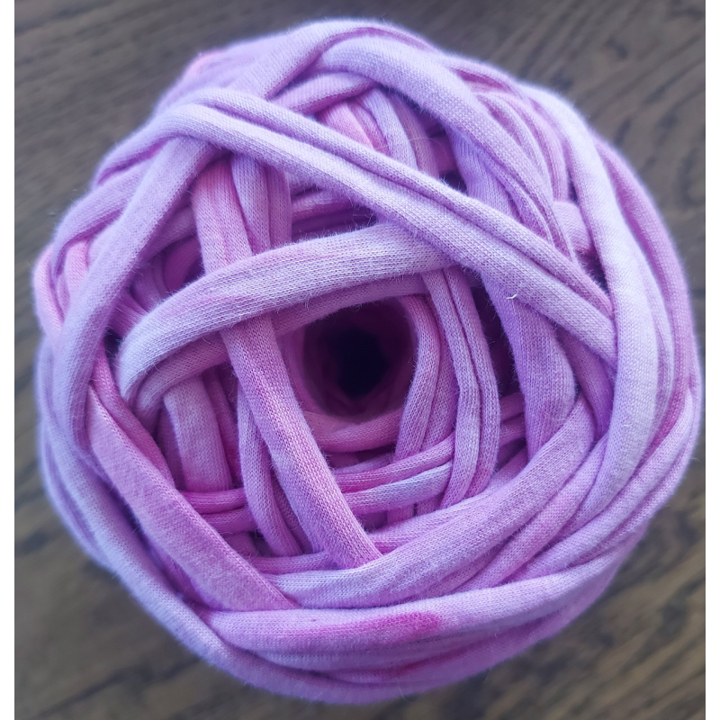 Трикотажна пряжа. Колір: бузковий меланж