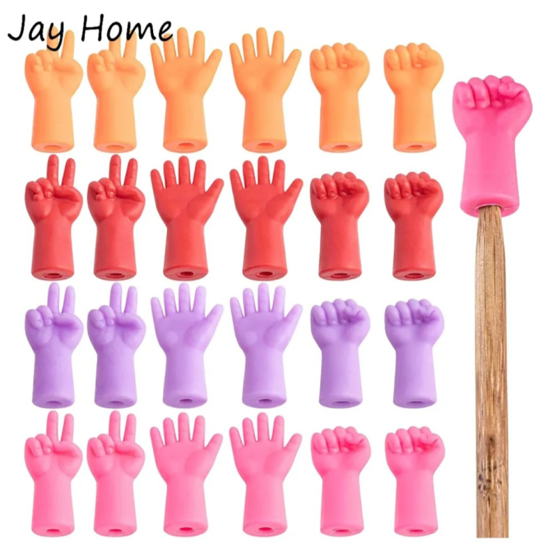 Наконечники, заглушки для спиць бузкові 6 шт. Наконечники, заглушки для спиць бузкові 6 шт.