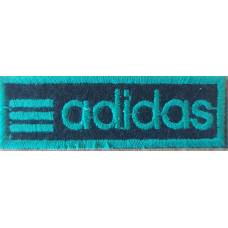 Аплікація для одягу. Adidas, зелений.