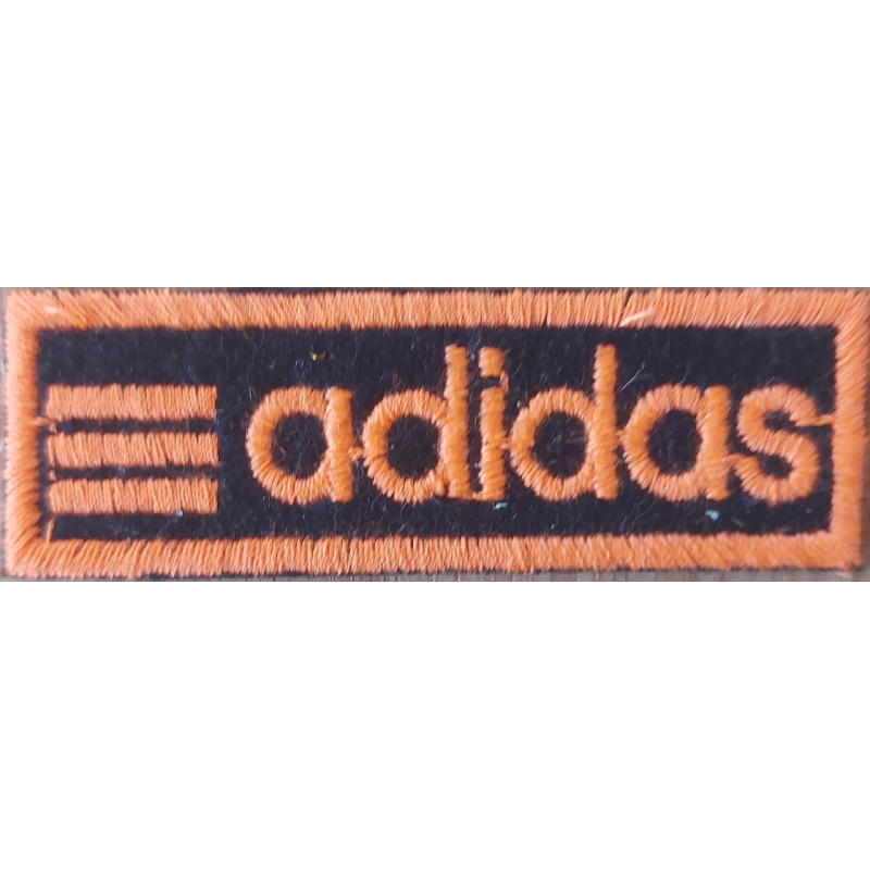 Аплікація для одягу. Adidas, оранжевий. Аплікація для одягу. Adidas, оранжевий.