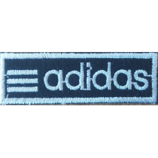 Аплікація для одягу. Adidas, білий.