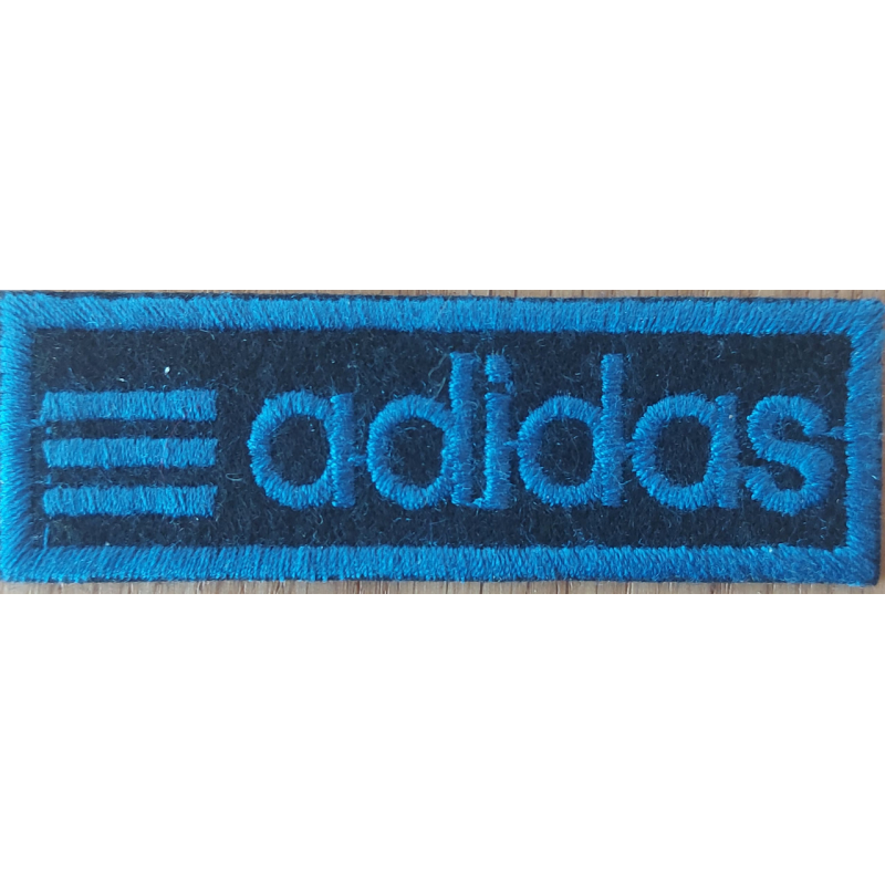 Аплікація для одягу. Adidas, синий. Аплікація для одягу. Adidas, синий.