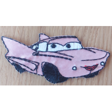 Аплікація для одягу. Машинка Леді.