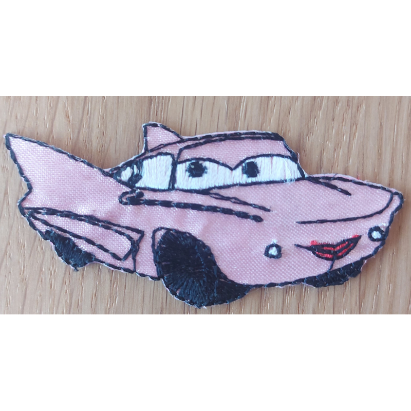 Аплікація для одягу. Машинка Леді. Аплікація для одягу. Машинка Леді.