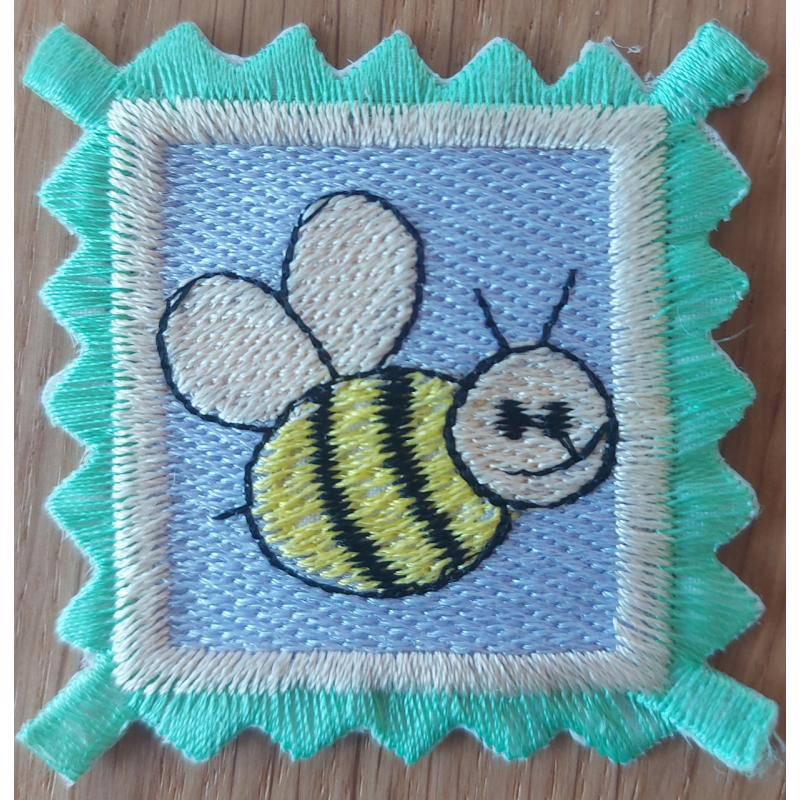 Аплікація для одягу. Бджілка 2.