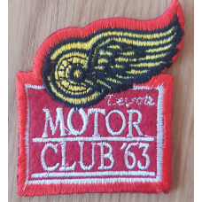 Аплікація для одягу. Motor club 63.