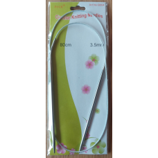 Спиці для в“язання на тросику No3,5 сталеві 80 см