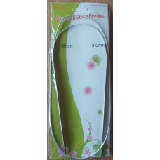 Спиці для в“язання на тросику No3 сталеві 80 см