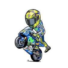 Наклейка для тканини, для одягу. Байкер.