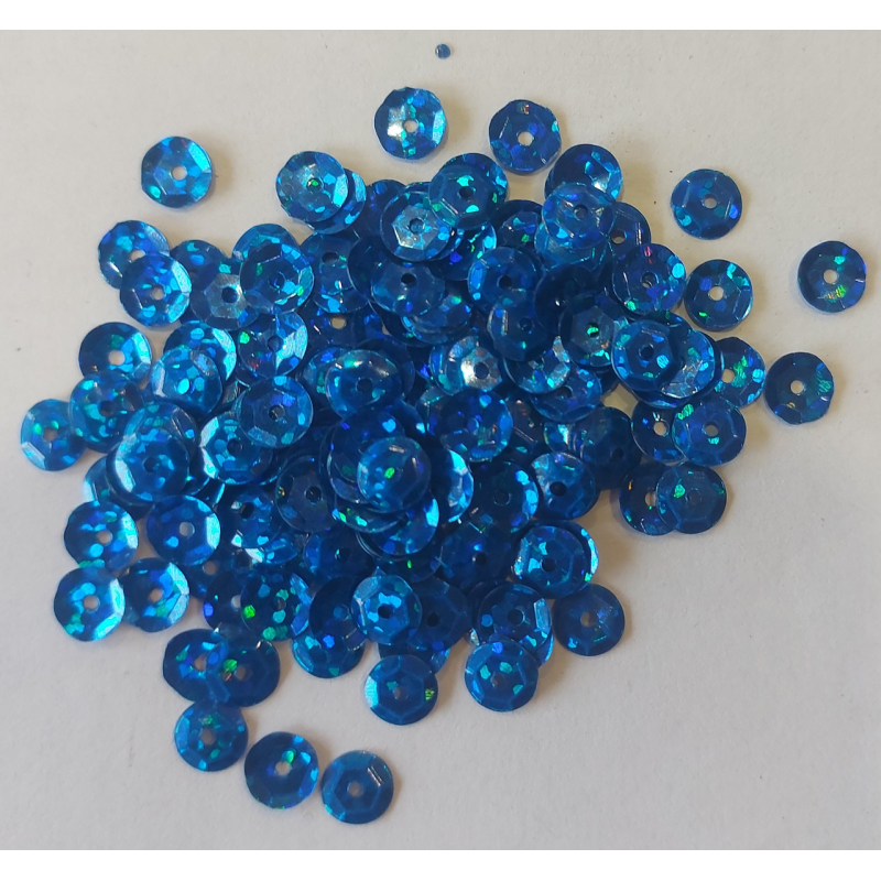 Паєтки круглі 10 г електрик Паєтки круглі 10 г електрик