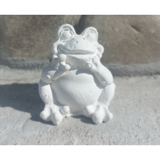 Гіпсова фігурка для розмальовування. Жабка 1.