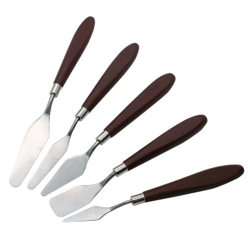 Набір художніх мастихін 5 шт. (шпателей)