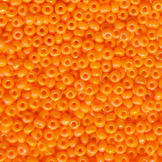 Бісер непрозорий, райдужний, оранжевий 10 г, No10