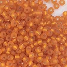 Бісер блискучий матовий оранжевий 10 г, No10