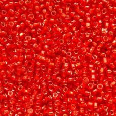 Бісер блискучий, глянсовий, червоний 10 г, No10