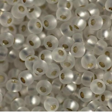 Бісер блискучий, матовий, білий 10 г, No10