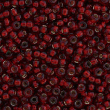 Бісер блискучий, глянсовий, бордовий 10 г, No10