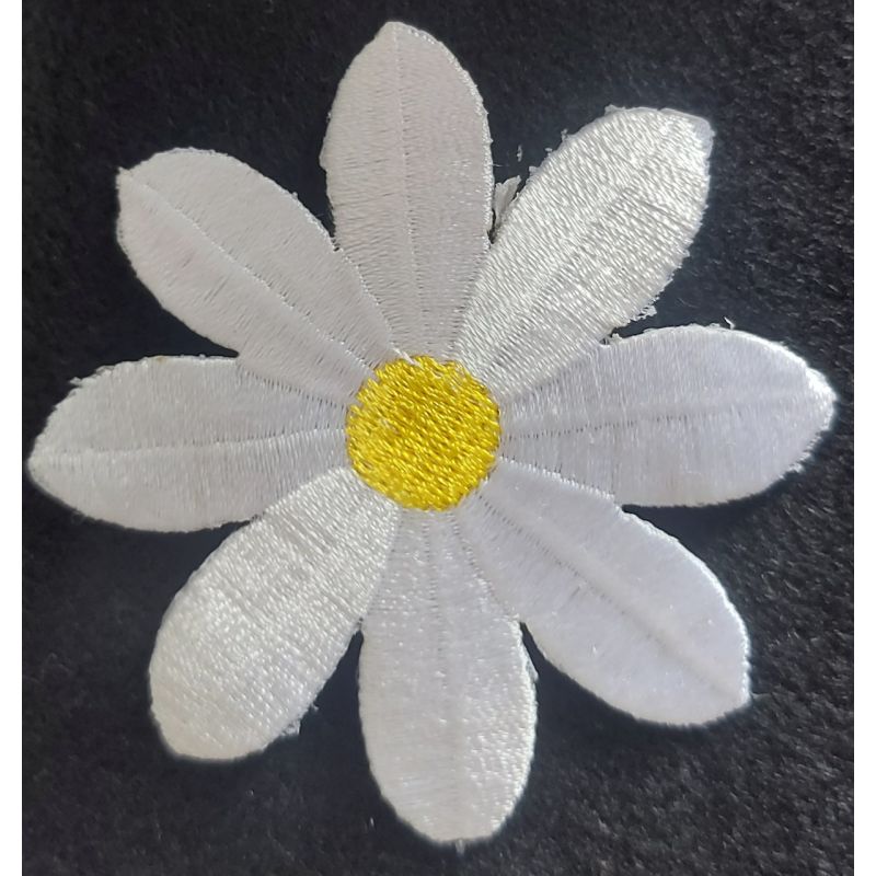 Аплікація для одягу ромашка