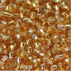 Бісер блискучий, глянсовий, золотий 6 г, No10