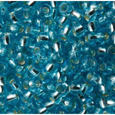 Бісер блискучий, глянсовий, блакитний 10 г, No10