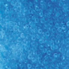 Бісер прозорий матовий блакитний 10 г, No10