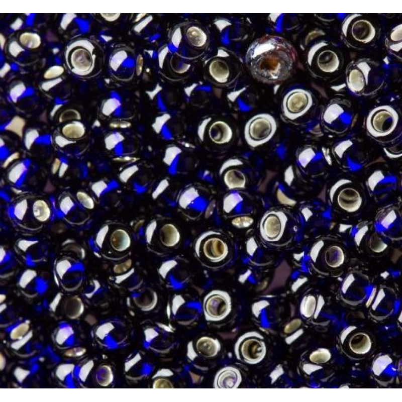 Бісер блискучий, глянсовий, фіолетовий 10 г, No10