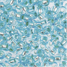 Бісер блискучий, глянсовий, блакитний 10 г, No10