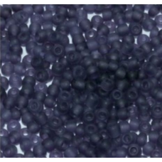 Бісер прозорий матовий чорно-синій 10 г, No10