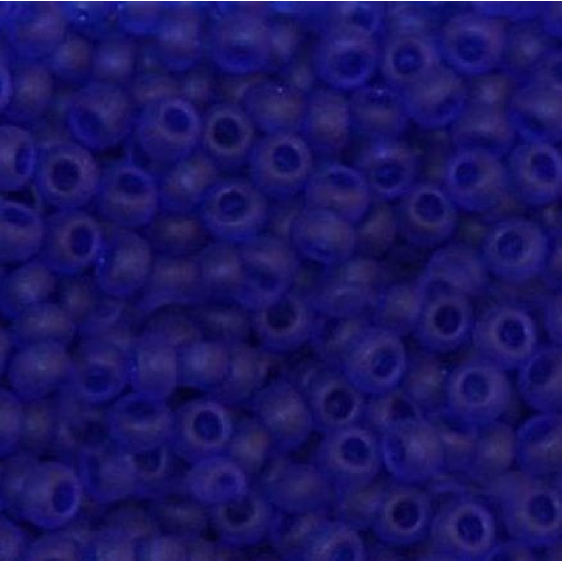 Бісер прозорий матовий фіолетовий 50 г, No10